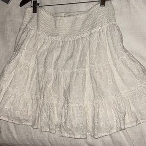 American Eagle skirt white size Xl